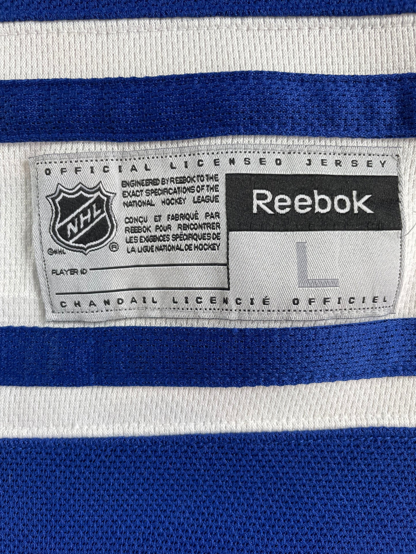Vintage - Reebok Toronto Maple Leafs Dion Phaneuf #3 NHL Jersey – Men’s Large – Blue Home Ice Hockey Shirt – Captain C – Official Licensed