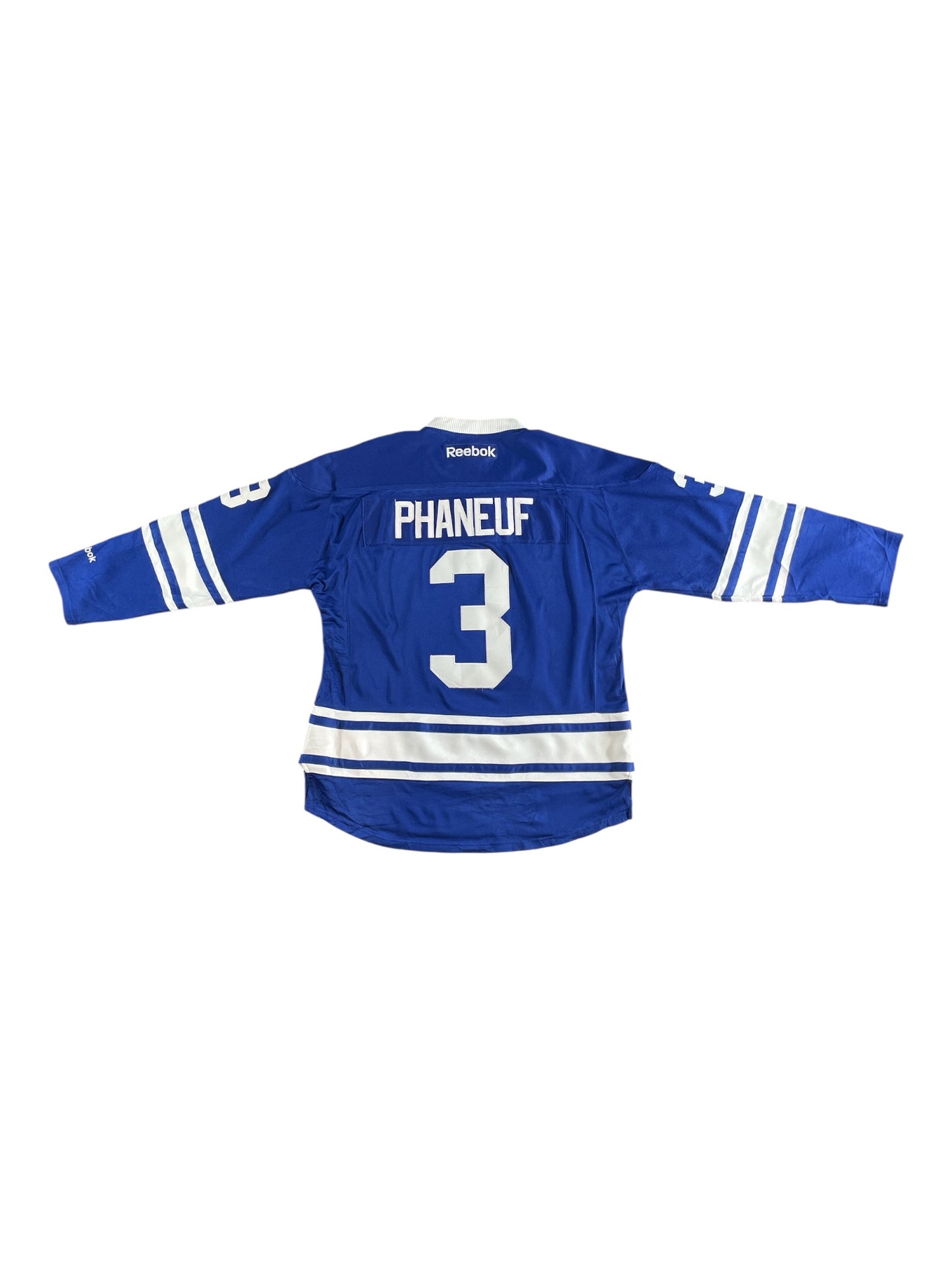 Vintage - Reebok Toronto Maple Leafs Dion Phaneuf #3 NHL Jersey – Men’s Large – Blue Home Ice Hockey Shirt – Captain C – Official Licensed