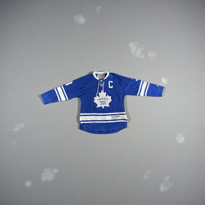 Vintage - Reebok Toronto Maple Leafs Dion Phaneuf #3 NHL Jersey – Men’s Large – Blue Home Ice Hockey Shirt – Captain C – Official Licensed