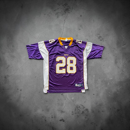 Reebok Minnesota Vikings Adrian Peterson #28 NFL Jersey XL