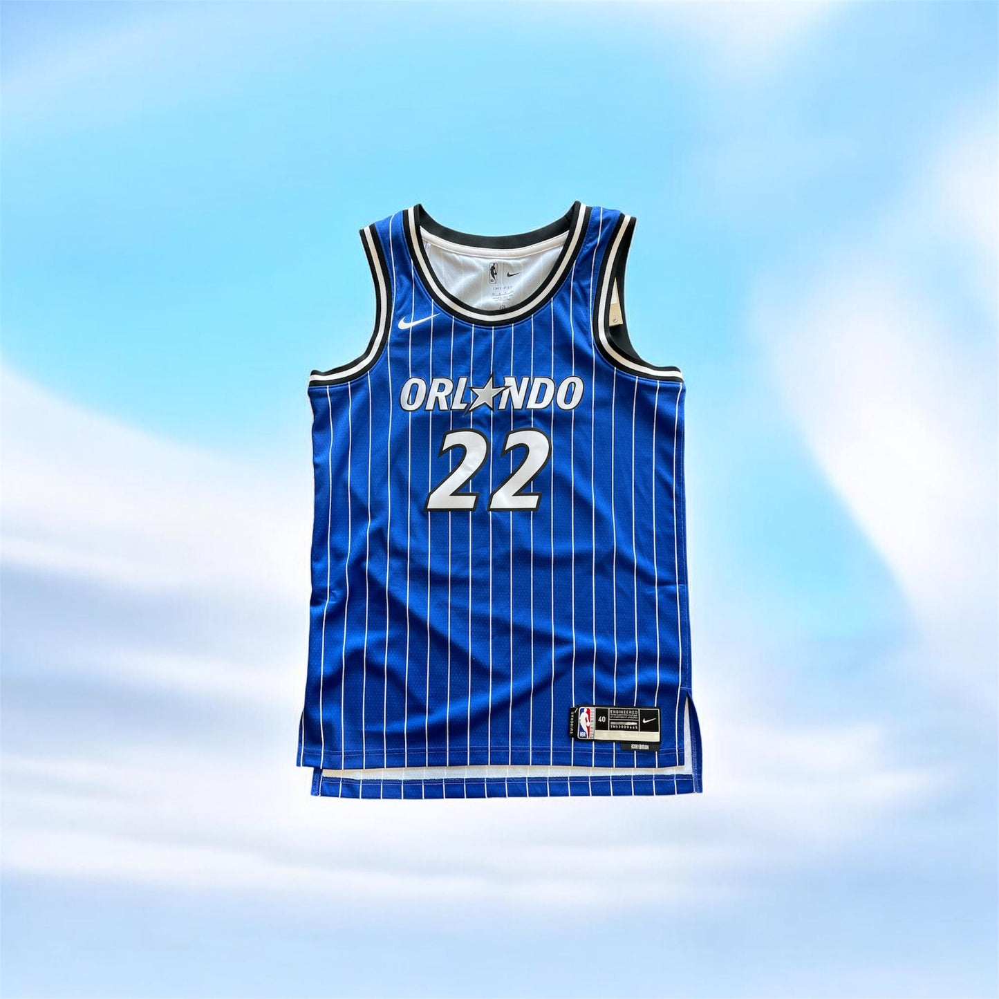 Orlando Magic Franz Wagner #22 Nike Icon Edition Swingman Jersey – Blue - Small