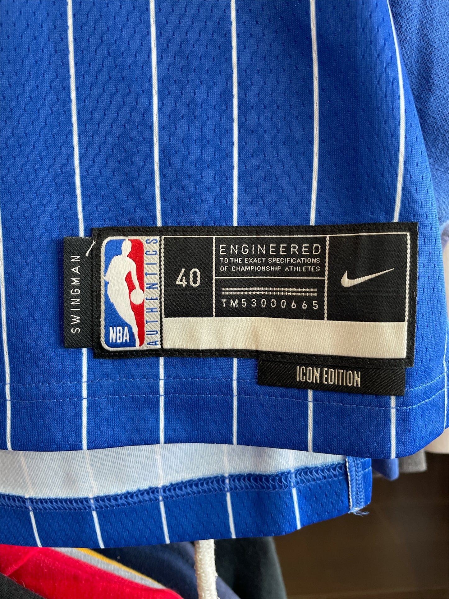 Orlando Magic Franz Wagner #22 Nike Icon Edition Swingman Jersey – Blue - Small