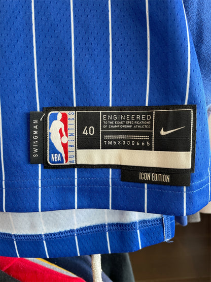 Orlando Magic Franz Wagner #22 Nike Icon Edition Swingman Jersey – Blue - Small