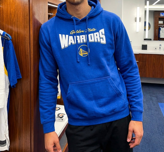 Golden State Warriors Fanatics Logo Hoodie – Royal Blue (Brand New)