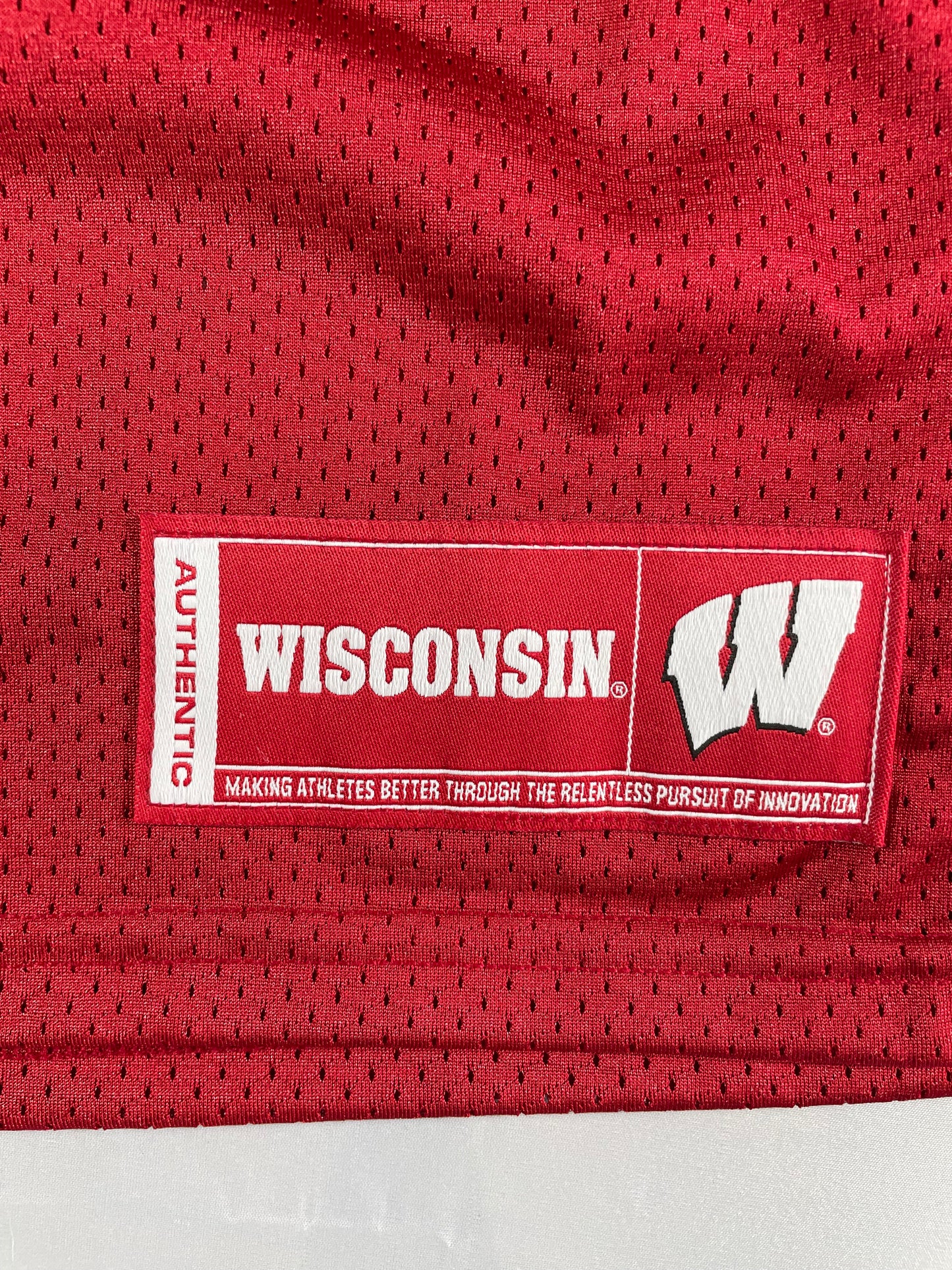 J.J. Watt Wisconsin Badgers #99 Football Jersey – Under Armour NCAA College Jersey Red – Men’s Medium