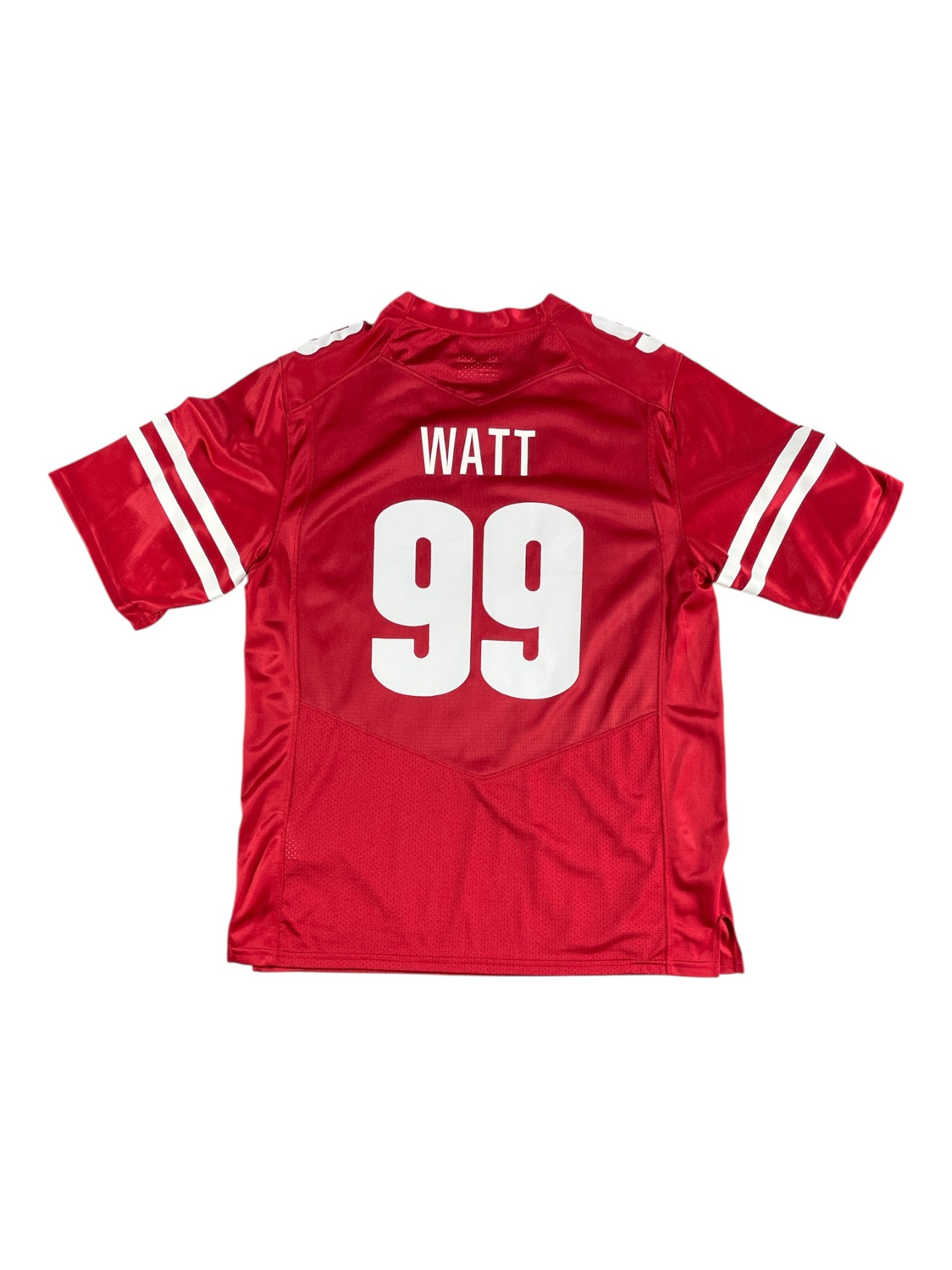 J.J. Watt Wisconsin Badgers #99 Football Jersey – Under Armour NCAA College Jersey Red – Men’s Medium