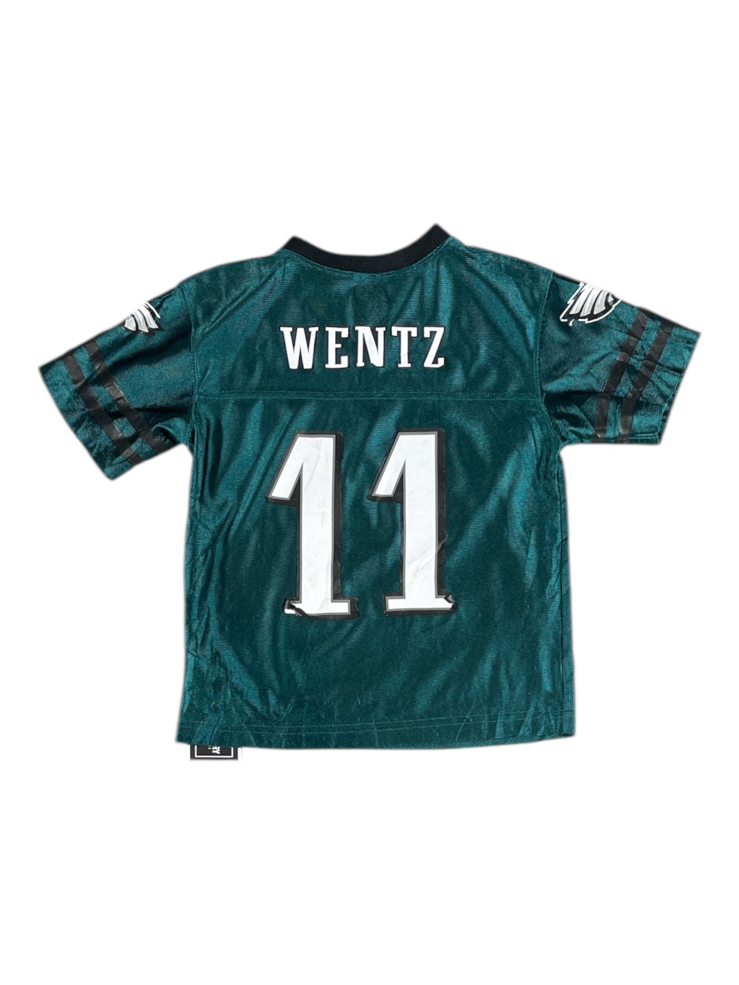 Vintage - Philadelphia Eagles Carson Wentz #11 Youth NFL Jersey – Green (Kids 5-6)