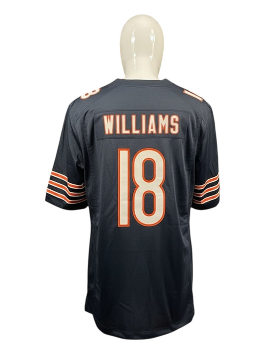 Caleb Williams #18 Chicago Bears NFL Jersey – Navy – Men’s – Brand New