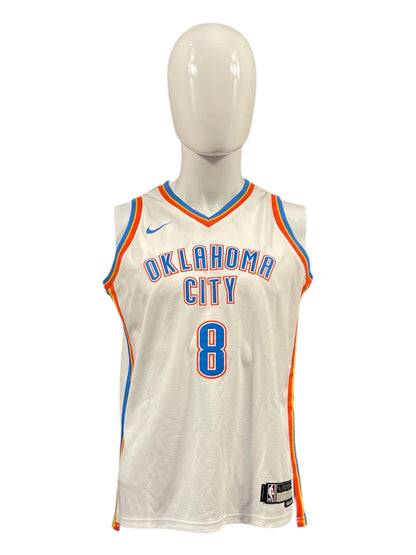 Jalen Williams #8 Oklahoma City Thunder NBA Jersey – White – Men’s Large – Brand New