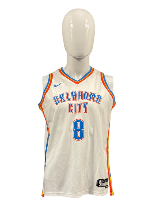 Jalen Williams #8 Oklahoma City Thunder NBA Jersey – White – Men’s Large – Brand New