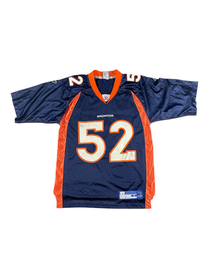 Vintage - Denver Broncos Williams #52 NFL Jersey – Navy & Orange - Printed