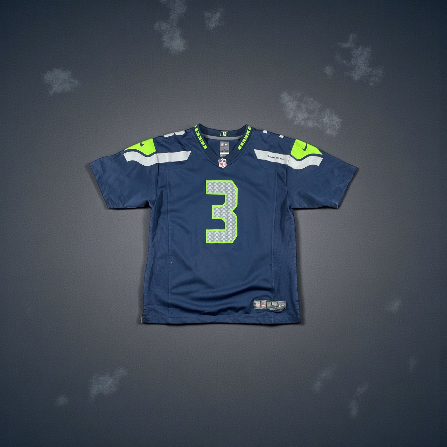 Vintage - Seattle Seahawks #3 Wilson Jersey – Kids Large (L 14–16) – Nike NFL