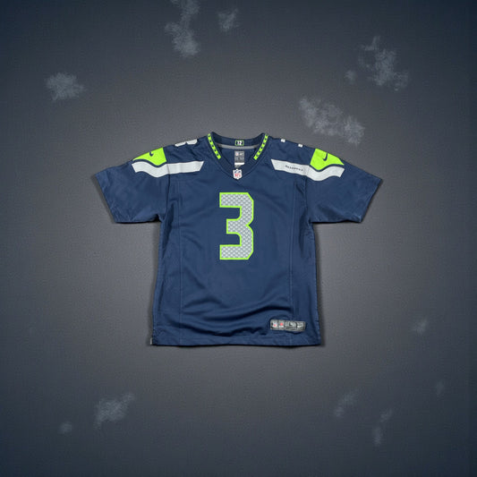 Vintage - Seattle Seahawks #3 Wilson Jersey – Kids Large (L 14–16) – Nike NFL