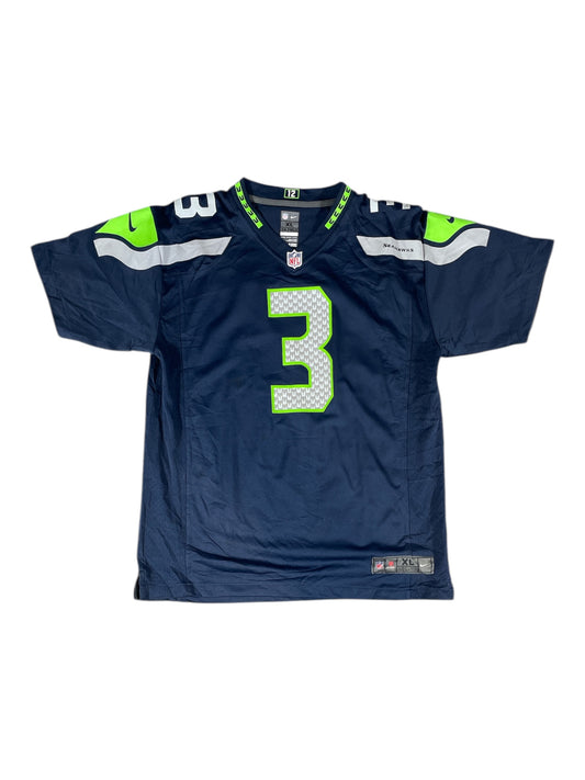 Seattle Seahawks Russell Wilson #3 Youth XL Stitched NFL Jersey – Kids