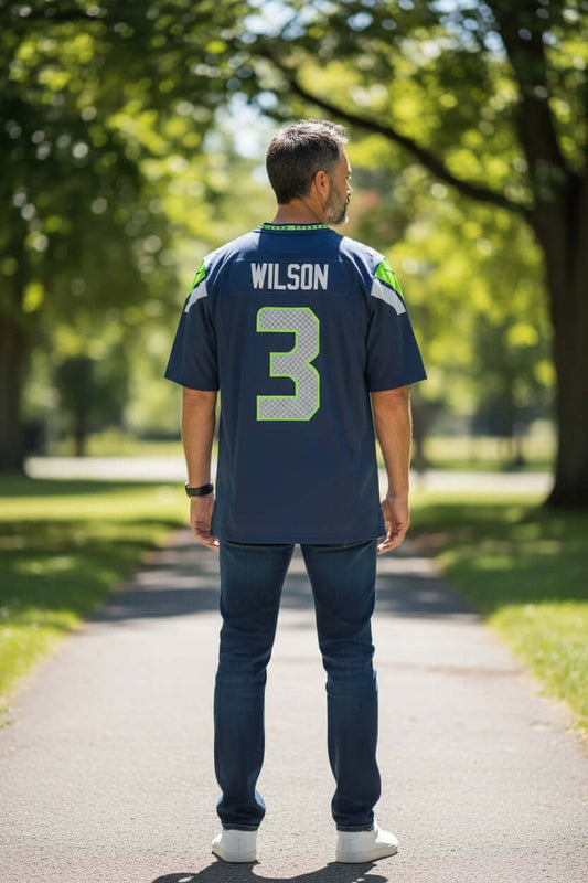 Russell Wilson #3 Seattle Seahawks Nike NFL Jersey - Pre-loved - XL