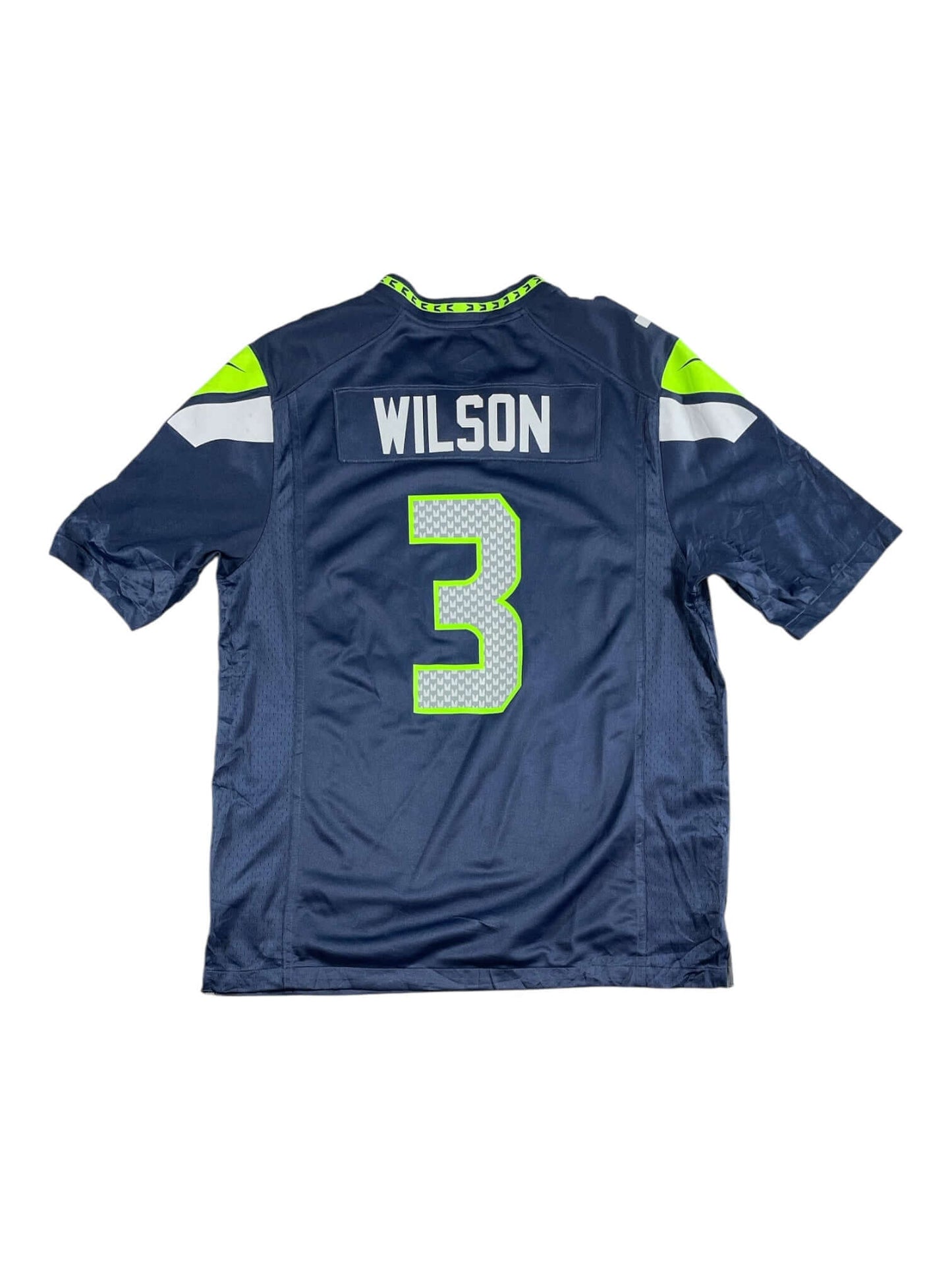 Russell Wilson #3 Seattle Seahawks Nike NFL Jersey (Back)- Pre-loved