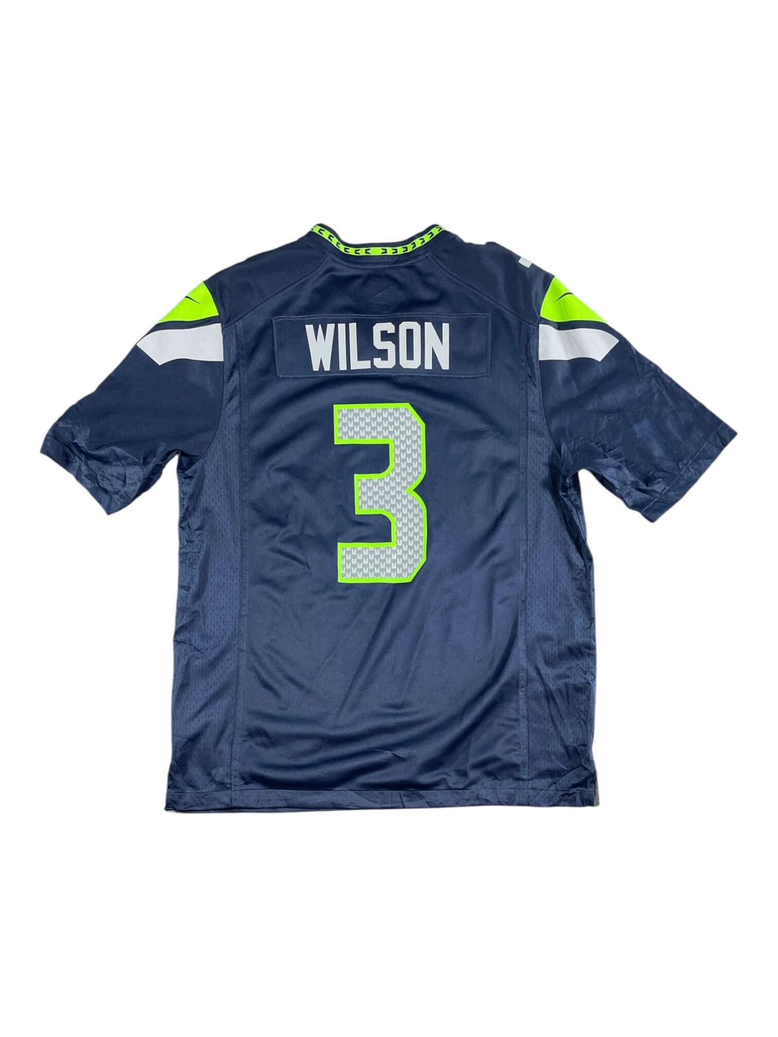 Russell Wilson #3 Seattle Seahawks Nike NFL Jersey (Back)- Pre-loved