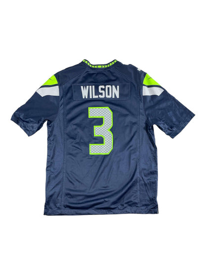 Russell Wilson #3 Seattle Seahawks Nike NFL Jersey (Back)- Pre-loved