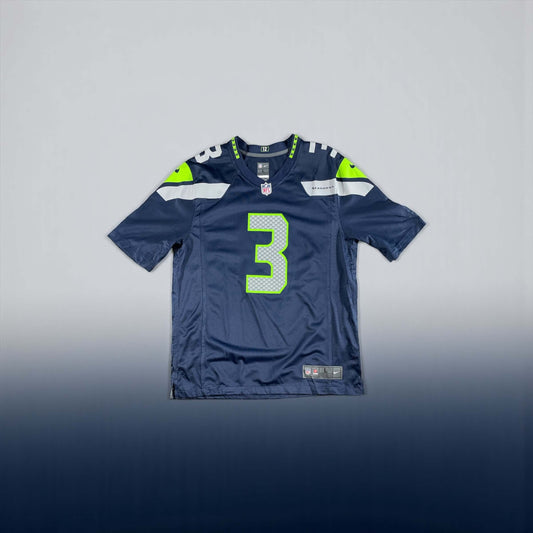 Russell Wilson #3 Seattle Seahawks Nike NFL Jersey (front)- Pre-loved