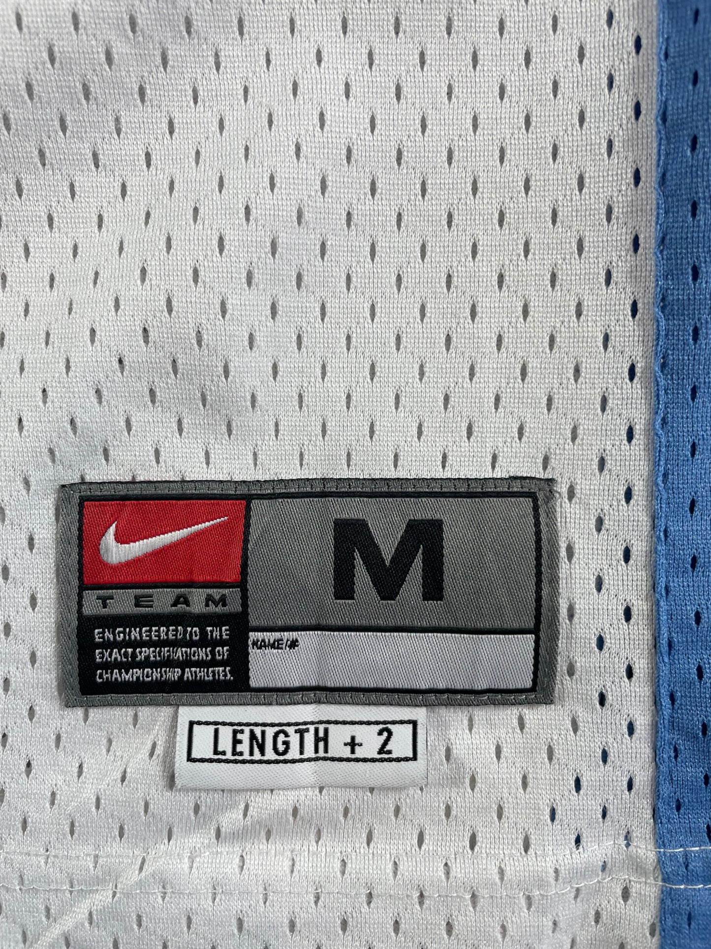 Vintage - Carmelo Anthony #15 Denver Nuggets Nike Jersey – White/Blue NBA – Men’s Medium (+2 Length)