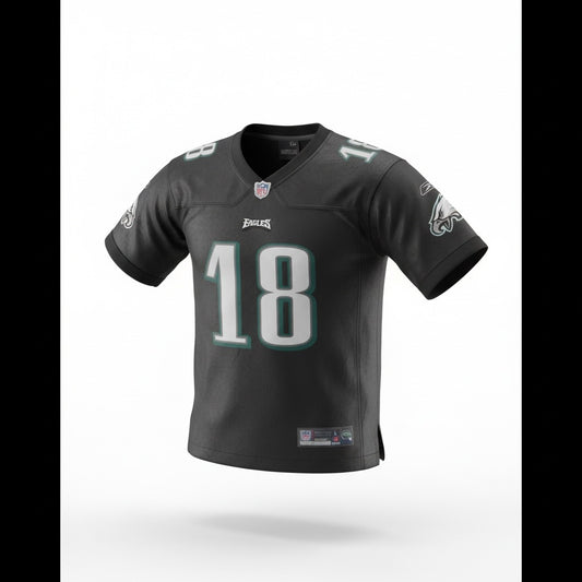 Vintage - Philadelphia Eagles Jeremy Maclin #18 Youth NFL Jersey – Reebok – Black – Kids